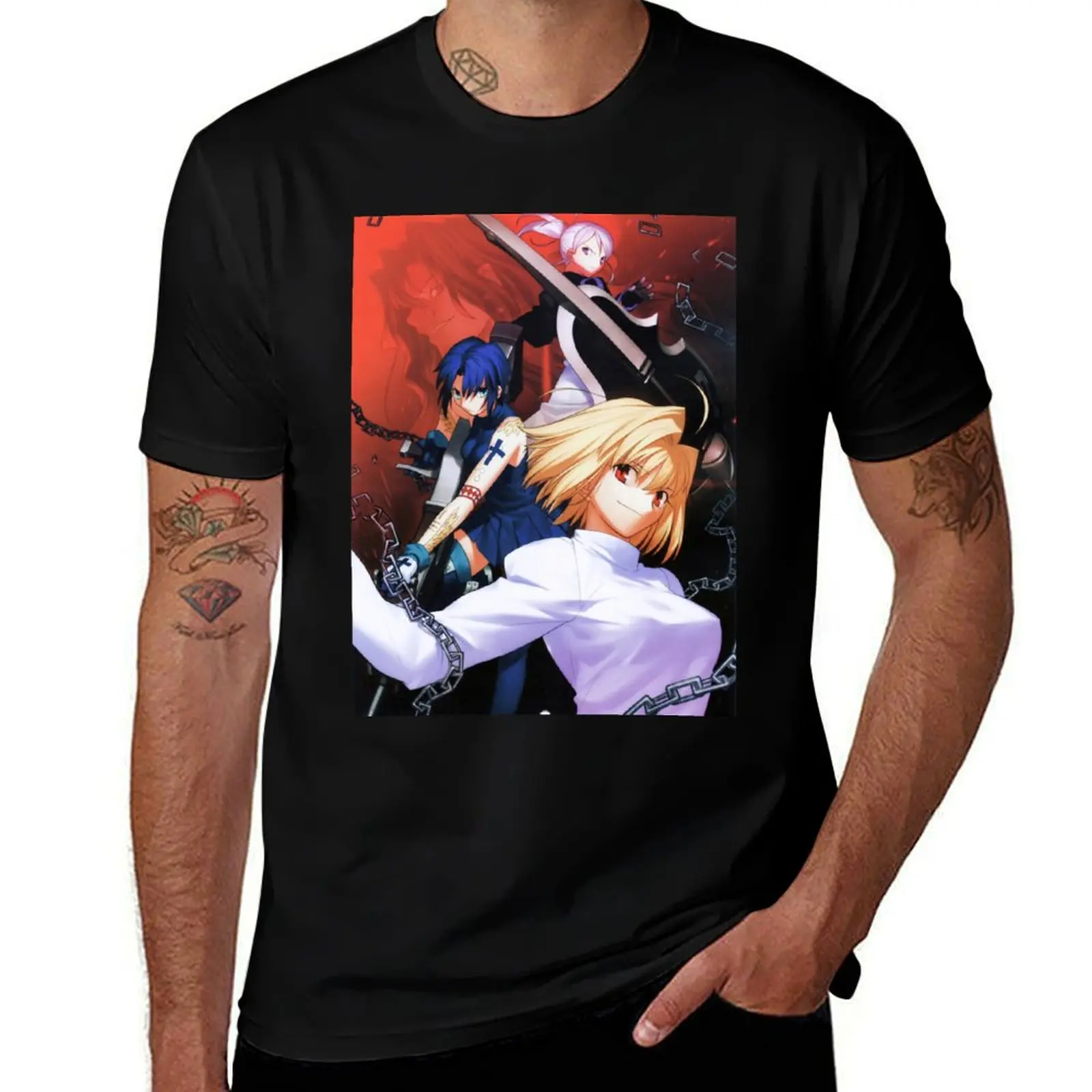 

Melty Blood T-Shirt man t shirts cotton man t shirts high quality luxury brand t shirt for man T-Shirt