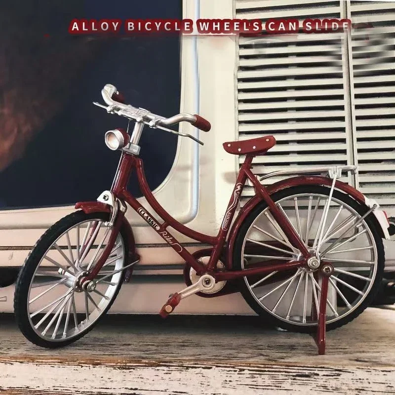 دييكاست المعادن فنجر سباق الدراجات الجبلية الكبار محاكاة مجموعة الهدايا لعب للأولاد نموذج دراجة صغير جديد سبيكة #3