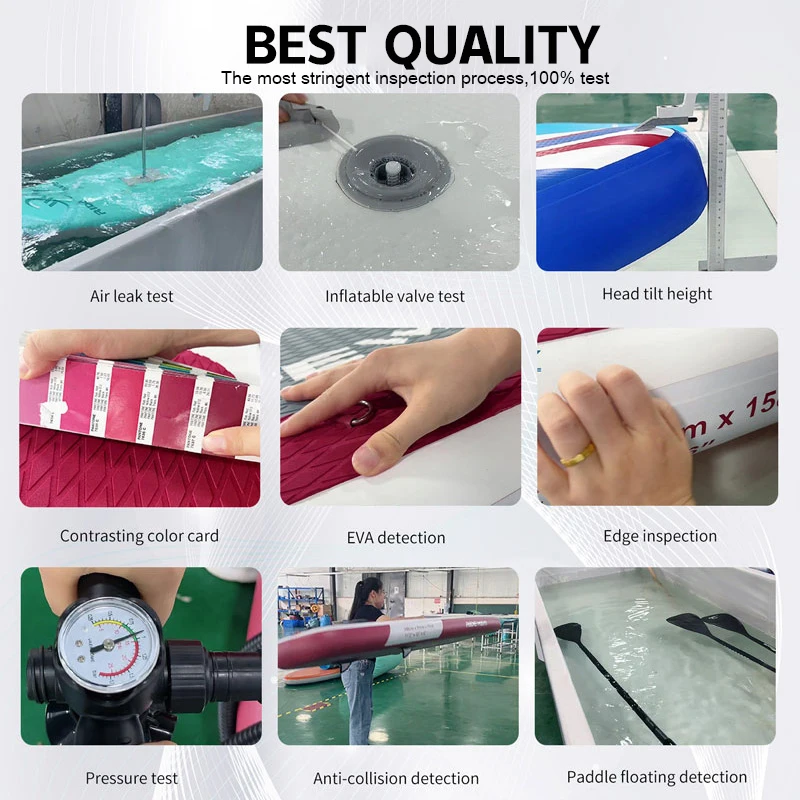 RIDEWAVE غرفة مزدوجة حامل مجداف مجلس تصفح نفخ سوب دروبشيبينغ بالجملة مصنوعة من مادة غرزة قطرة متينة