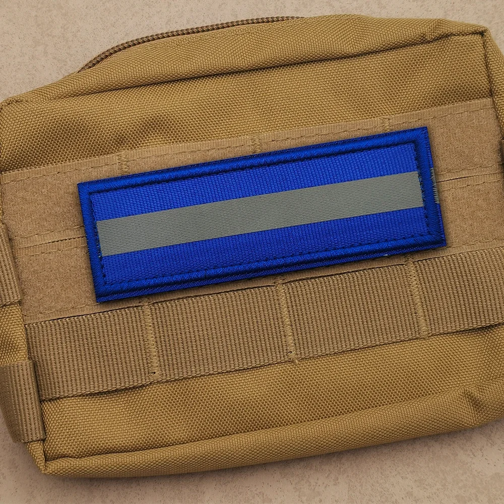 High-Quality Reflective Tactical Patch for Army Jacket Shoulder DIY Sew-on with Hook And Loop Standard Package