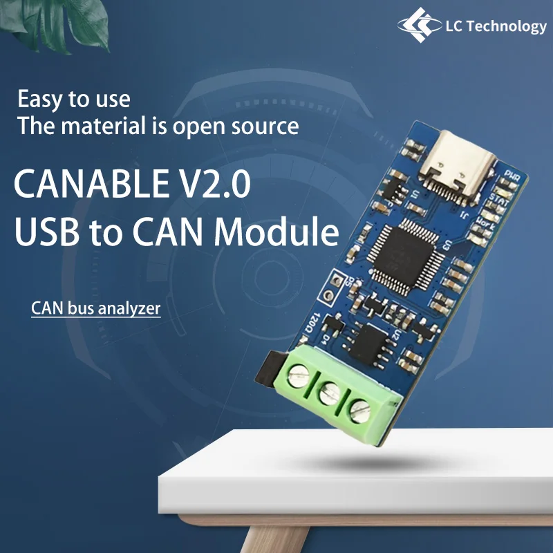 USB to CAN Module Supports CAN FD CAN Bus Analyzer V2.0