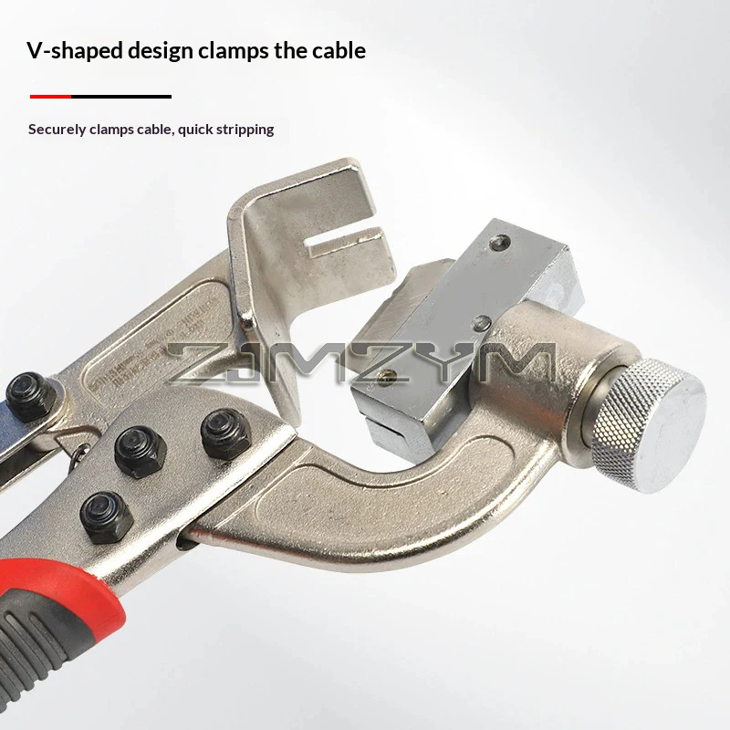 Manual Wire Stripper Diameter 20-55mm Copper And Aluminum Cable Overhead Wire Stripper Electrician Stripping Pliers