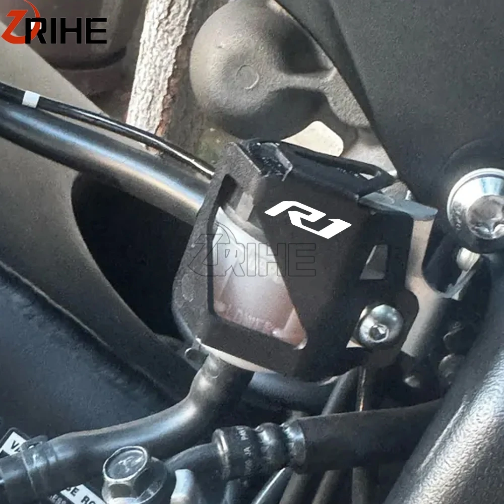 R1 YZFR1 YZF-R1M yzfR1 YZF 2018 2019 2020 2021 For Yamaha Motorcycle Rear Brake Fluid Reservoir Cover Protector Guard 1998 1999