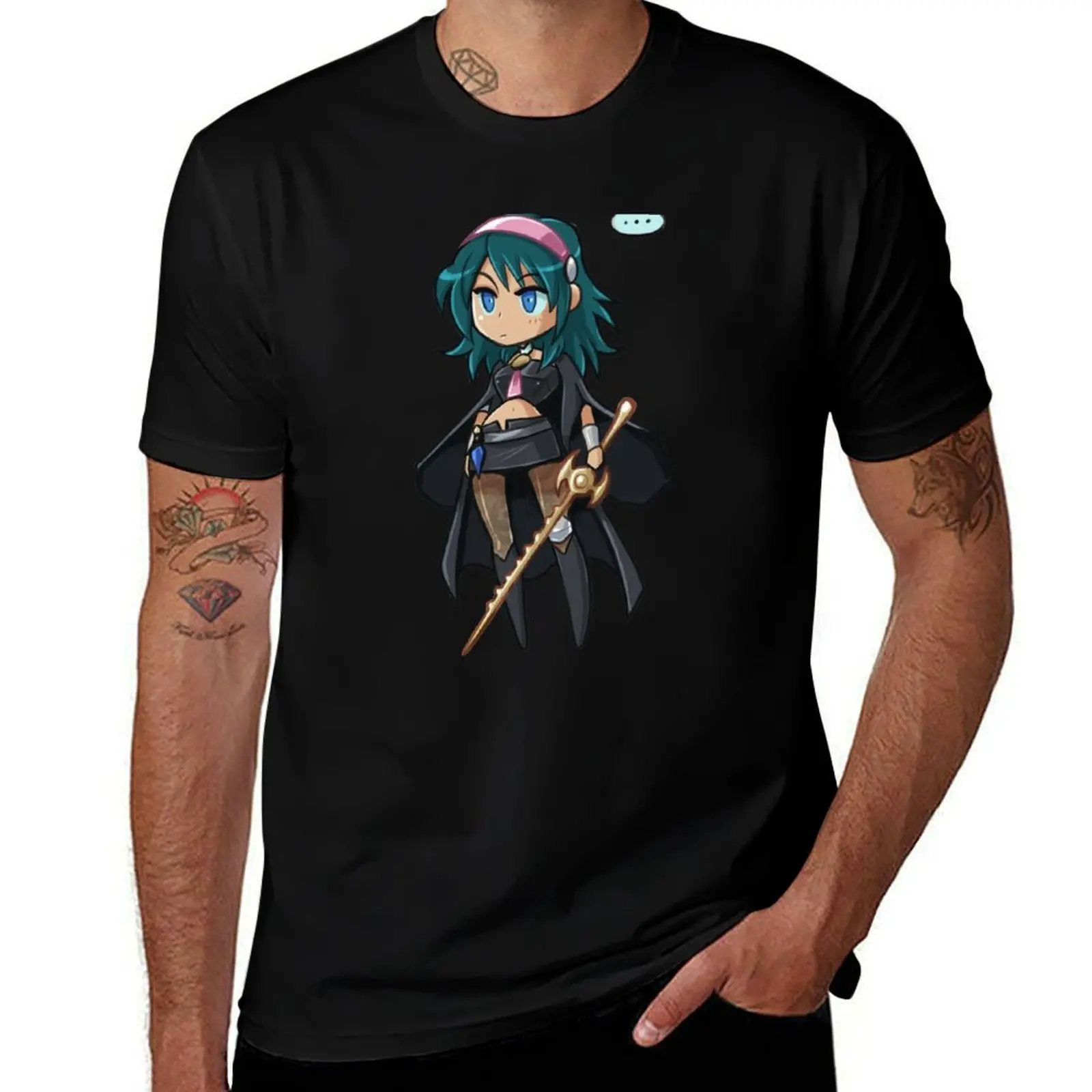 Byleth (F!Byleth) - Fire Emblem Three Houses - Футболка Chibi Cutie, легкая спортивная футболка с короткими рукавами