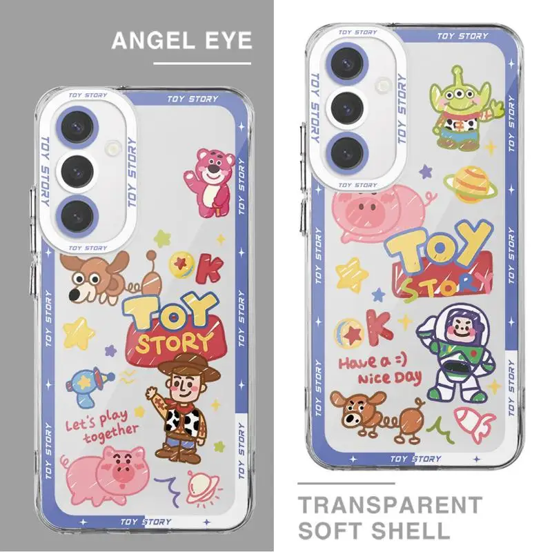 Toy Story Disney phone Case for Samsung A13 A14 A15 A23 4G 5G A24 4G A25 A33 A34 A53 A54 A73 A35 A55 5G bag