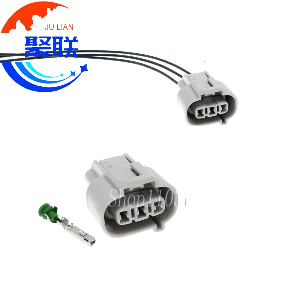 1Set 3Pin PK296-03127 Auto Accessories Car Engine Camshaft Speed Sensor Wire Waterproof Connector for Toyota Corolla BYD