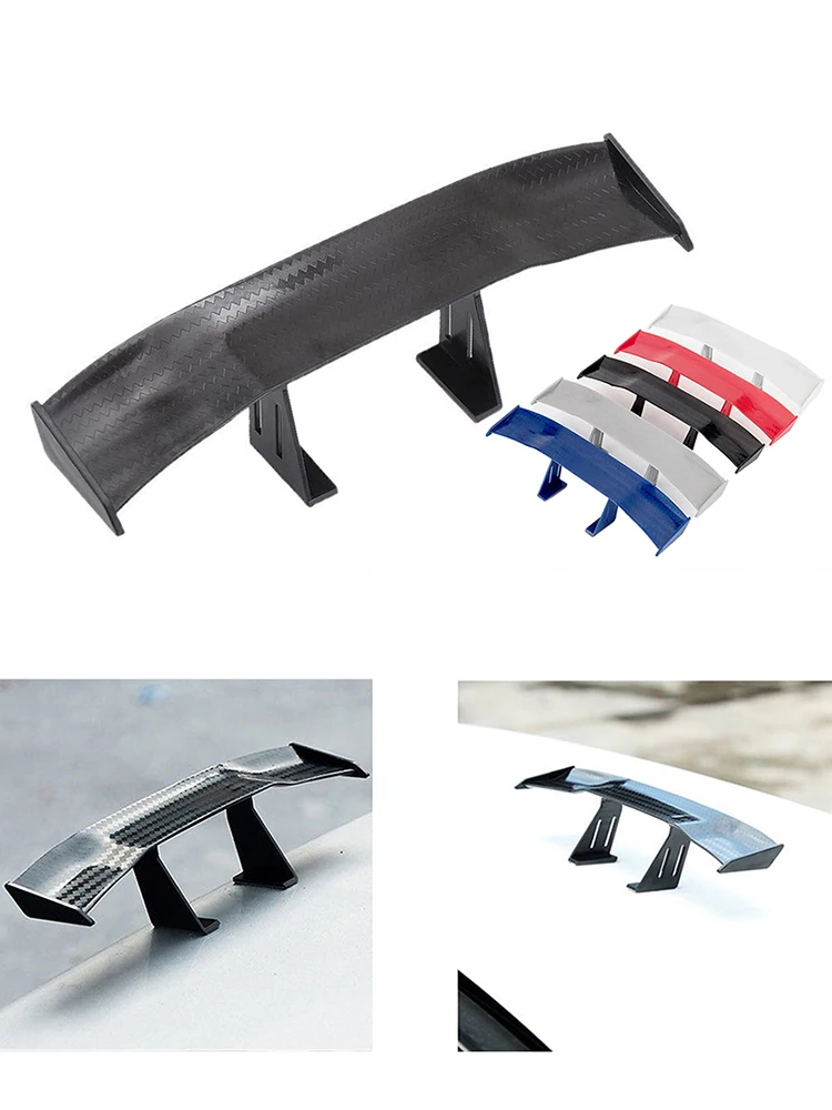 Mini Tail Fins For Cars Decoration Vehicle Exterior Retrofit Parts Racing Sport Style Universal Decorative Spoiler Wing