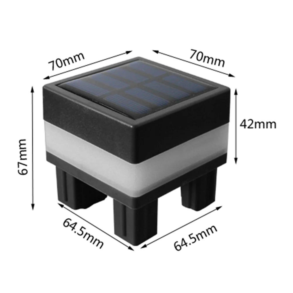 Luce ambientale solare a LED facile installazione lampada da esterno impermeabile controllo automatico dell\'interruttore di illuminazione del