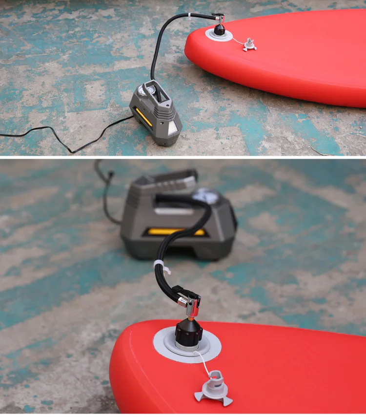 SUP Surfboard Air Pump Adapter Inflatable Stand Up Paddle Board Rubber Boat Kayak Valve Tire Compressor Converter Surfing Nozzle