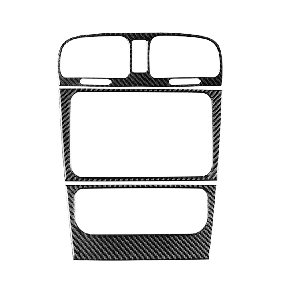 

3PCS Auto Center Air Outlet Fairing Sticker Fit for VW Golf 6 R MK6 2008-2012 Carbon Fiber Central Control Air Outlet Sticker
