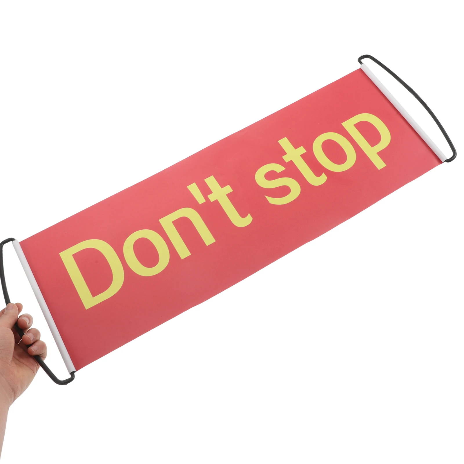 

Automatic Telescopic Banner Cheering for Sports Concert Stage Performance Prop Scroll Sign Party The Retractable