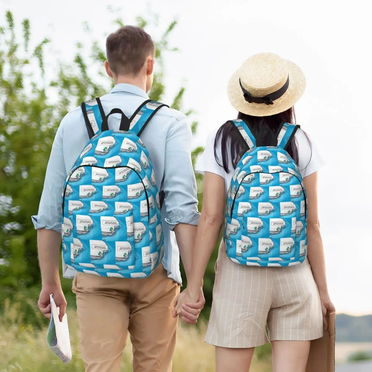 Club Penguin Reaction Meme Backpack Hot Sale Daypack Large Capacity Children BookBag School Bag Shoulder Bags for Men Women