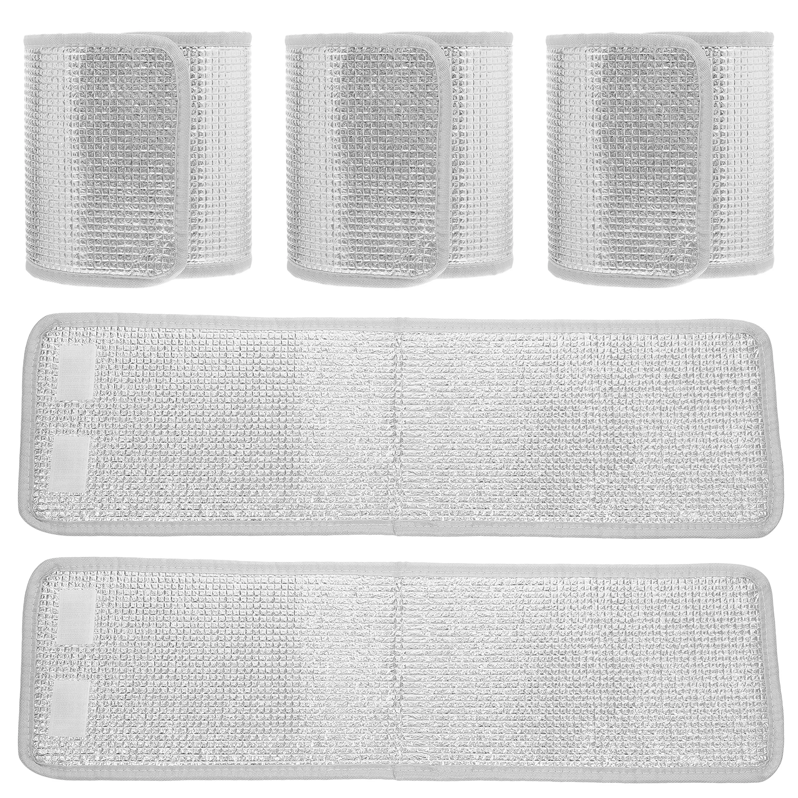 

1 Set Flower Pot Cover Winter Protection Reusable Thermal Foil Insulation Frost For Outdoor Plants Planter Covers