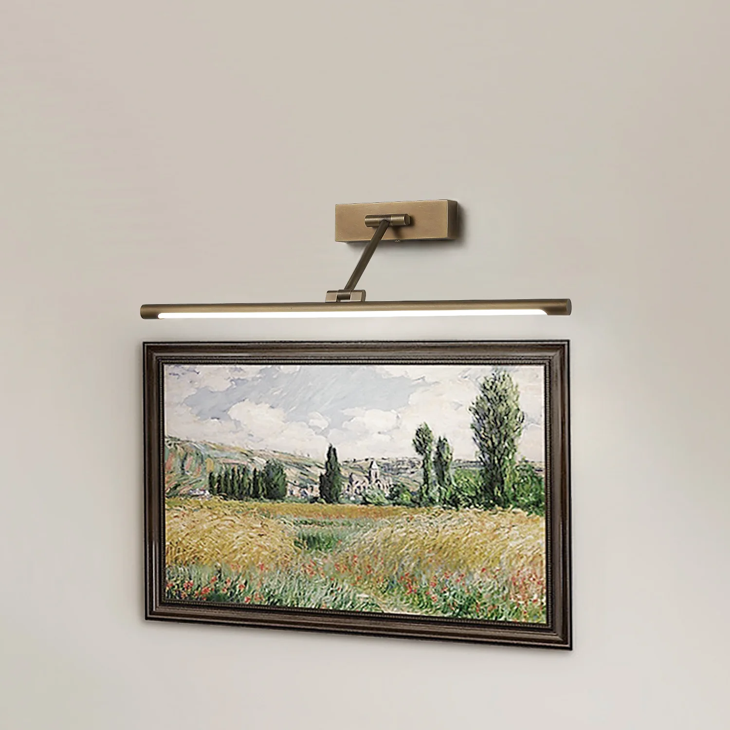 Bathroom mirror headlight American retro living room strip photo wall lamp oil painting lamp bathroom makeup lamp