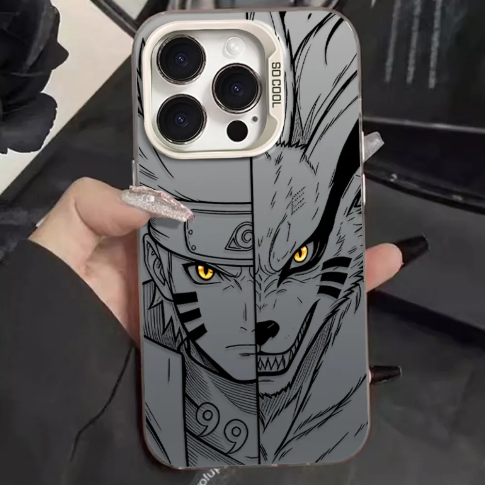 HOT Handyhülle für iPhone 18 17 17e 16e 16 15 14 13 12 11 mini Pro Max Air Plus Sturzsichere Matte NarutoS KuramaS Sasuke SusanooS – Detail 3