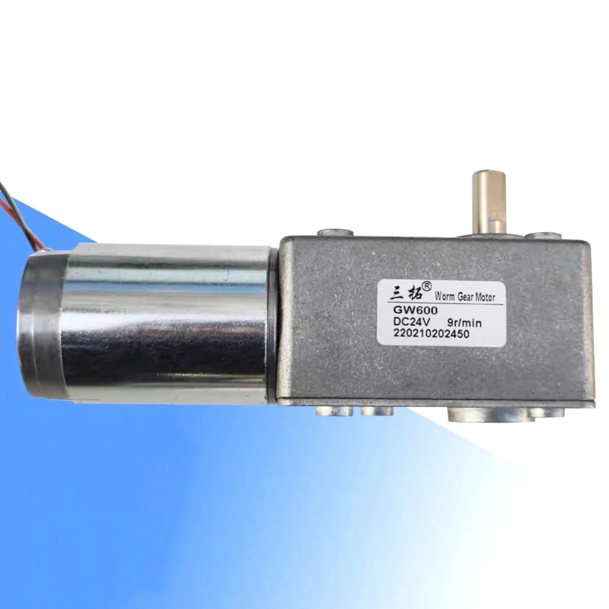 GW600 DC12V 24 فولت 1.5-480 دورة في الدقيقة لتقوم بها بنفسك آلة القلي آلة بيع مايكرو تيار مستمر دودة تباطؤ موتور تروس #5