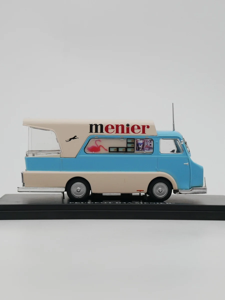 دييكاست Ixo 1:43 مقياس بيجو D4A MENIER الإعلان سبيكة سيارة نموذج تحصيل لعبة هدية تذكارية عرض حلية