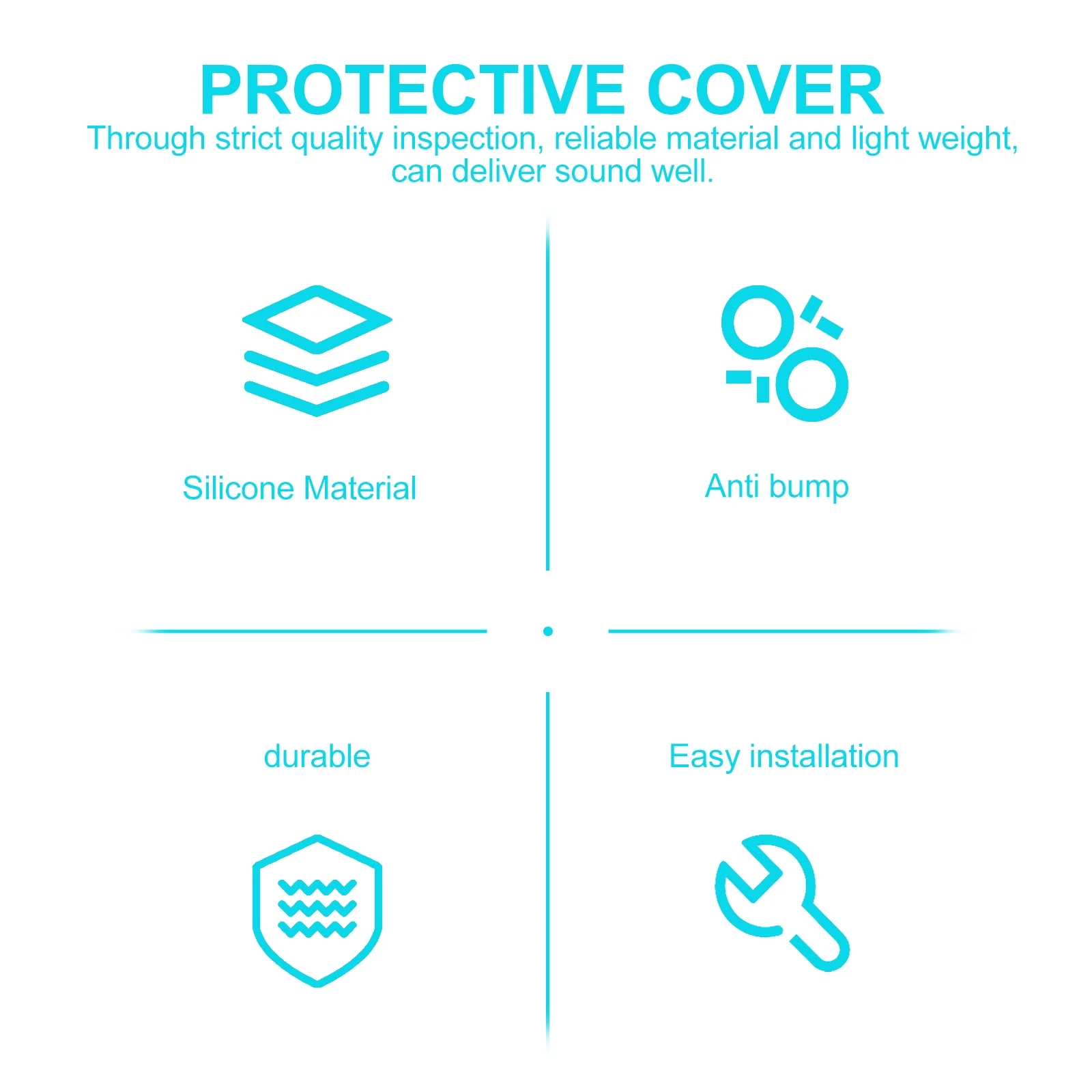 

10Pcs Stethoscope Head Protective Cover Portable Silicone Replacement Protector for Nurses Doctors Medical Students Sound