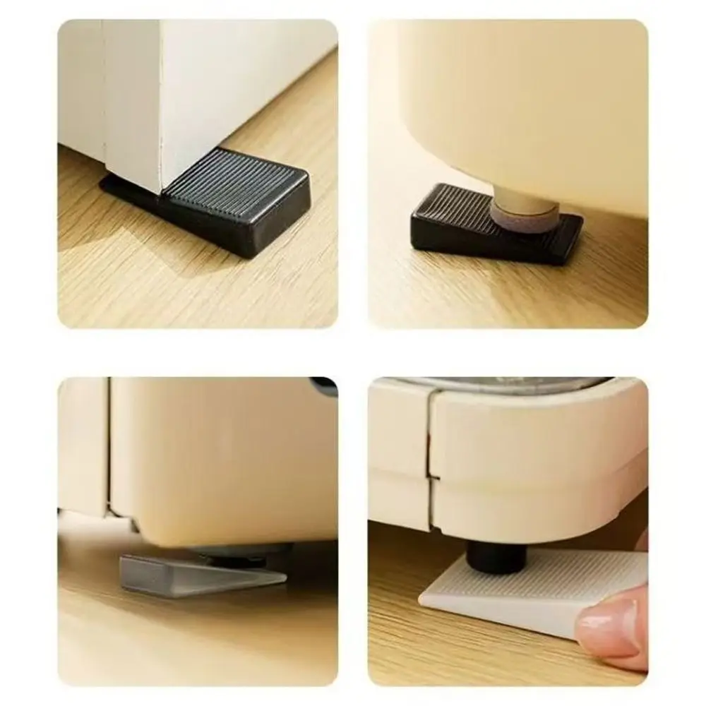 Portable Wedge Leveler Furniture Foot Rubber Pad Multi-Purpose Home Improvement Table Shims Adjustable Toilet Shims for Door