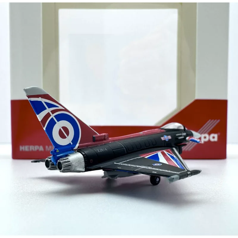 

Модель самолета Herpa 1/200: Европейский истребитель Typhoon, литая под давлением из сплава, коллекционная декоративная игрушка-украшение