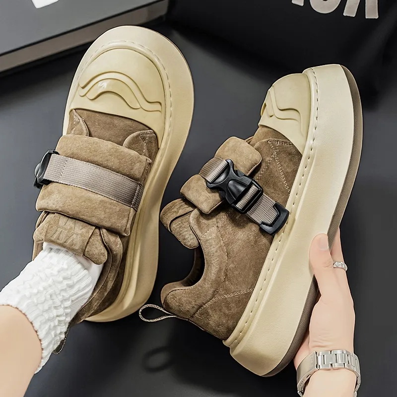 

2026 Mens Shoes Casual Sneakers Spring Outdoor Sports Running Platform Fashion Designer Luxury Skateboard Tennis Shoes Leather