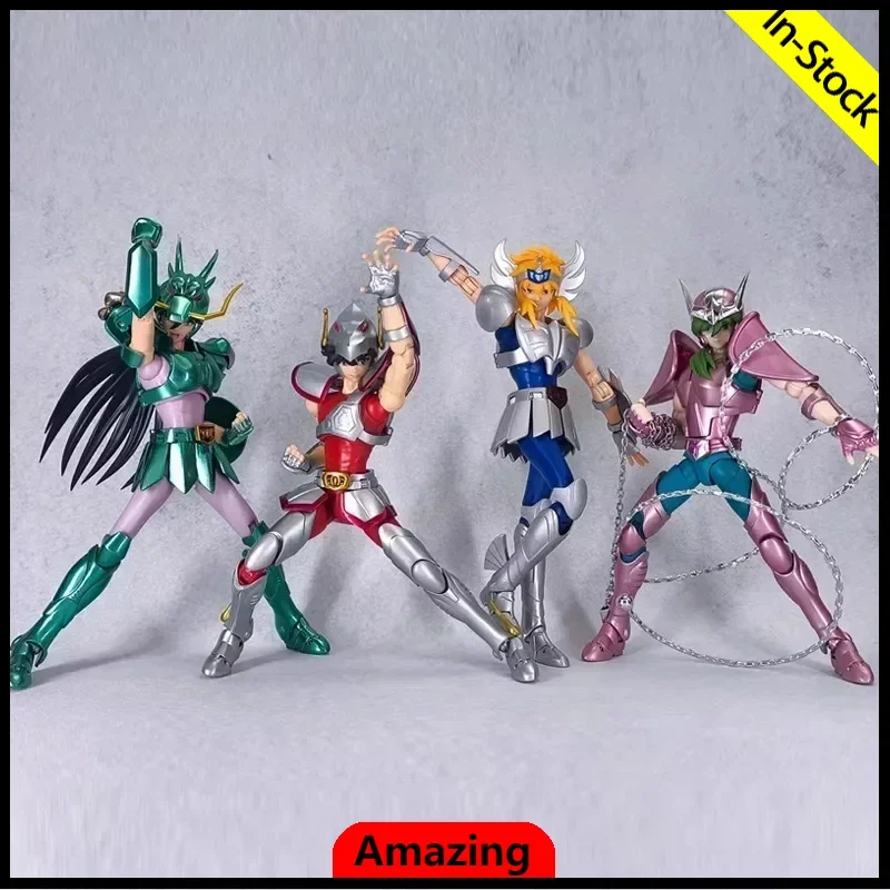 

In Stock Saint Seiya Myth Cloth EX Cygnus Hyoga Pegasus seiya Dragon Shiryu Andromeda Shun V1 25TH Knights of The Zodiac Action