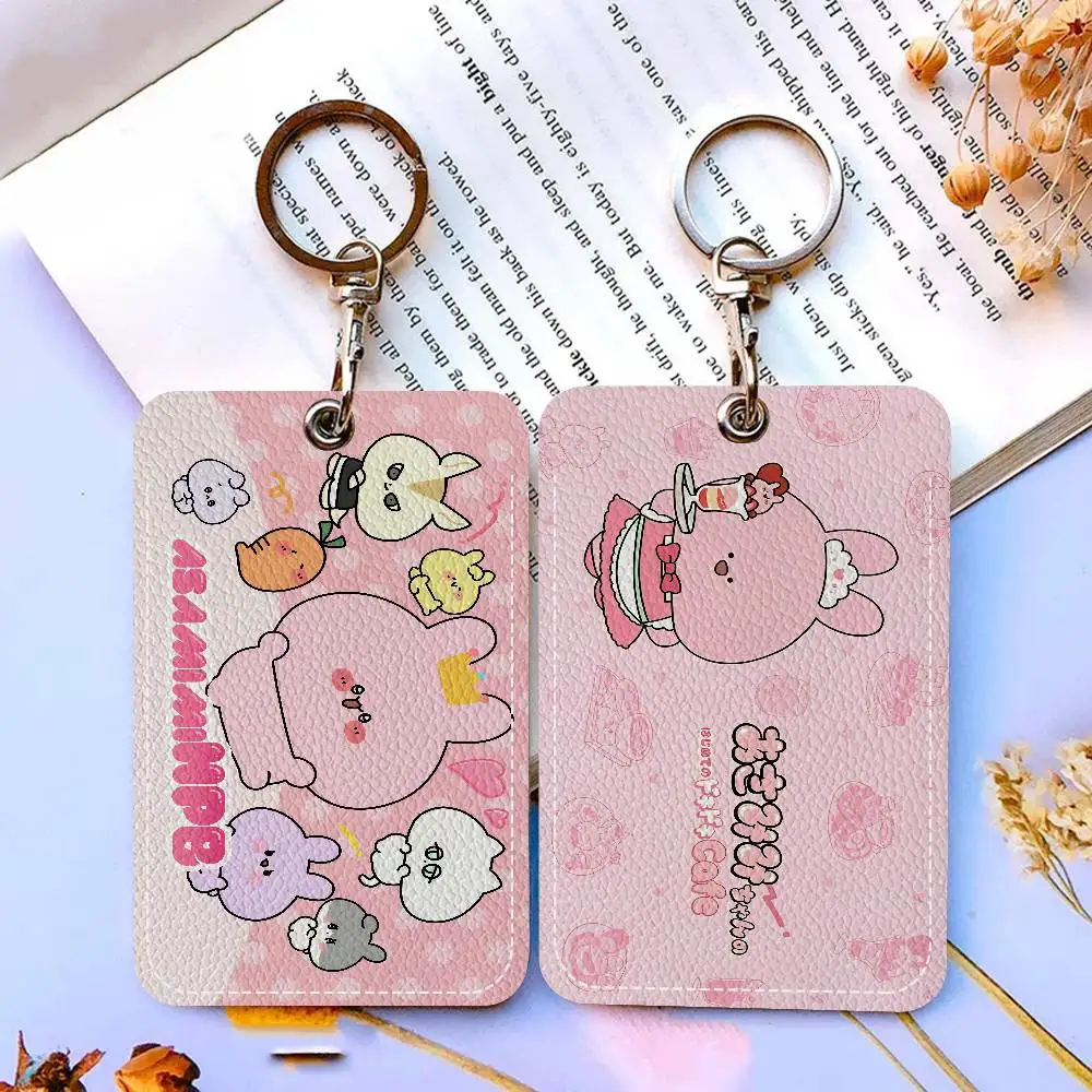 

Банковская карта A-Asamimichan, садка, держатель для автобусной карты, брелок для ключей, бирки доступа к двери, чехол для удостоверения личности, брелок для доступа