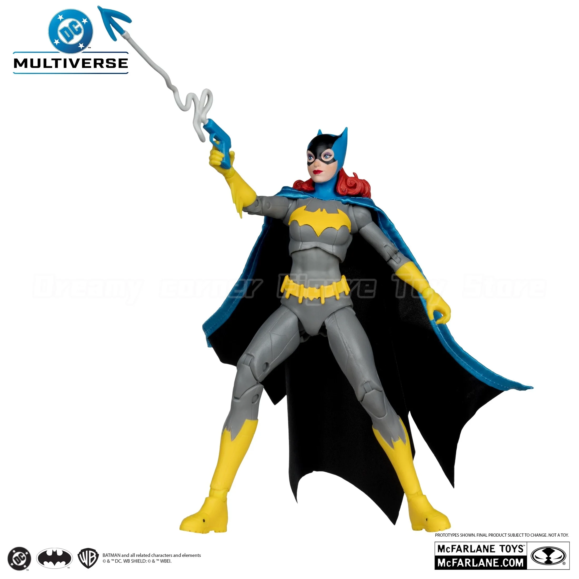 【En stock】Figura de acción original McFarlane Toys BATGIRL CLASSIC 1/10, modelo de juguete de colección