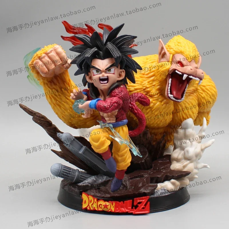 

Anime Dragon Ball Figurine Super Vegetto Golden Great Ape Action Figures Vegeta Son Goku PVC Model Collection Toys Birthday Gift