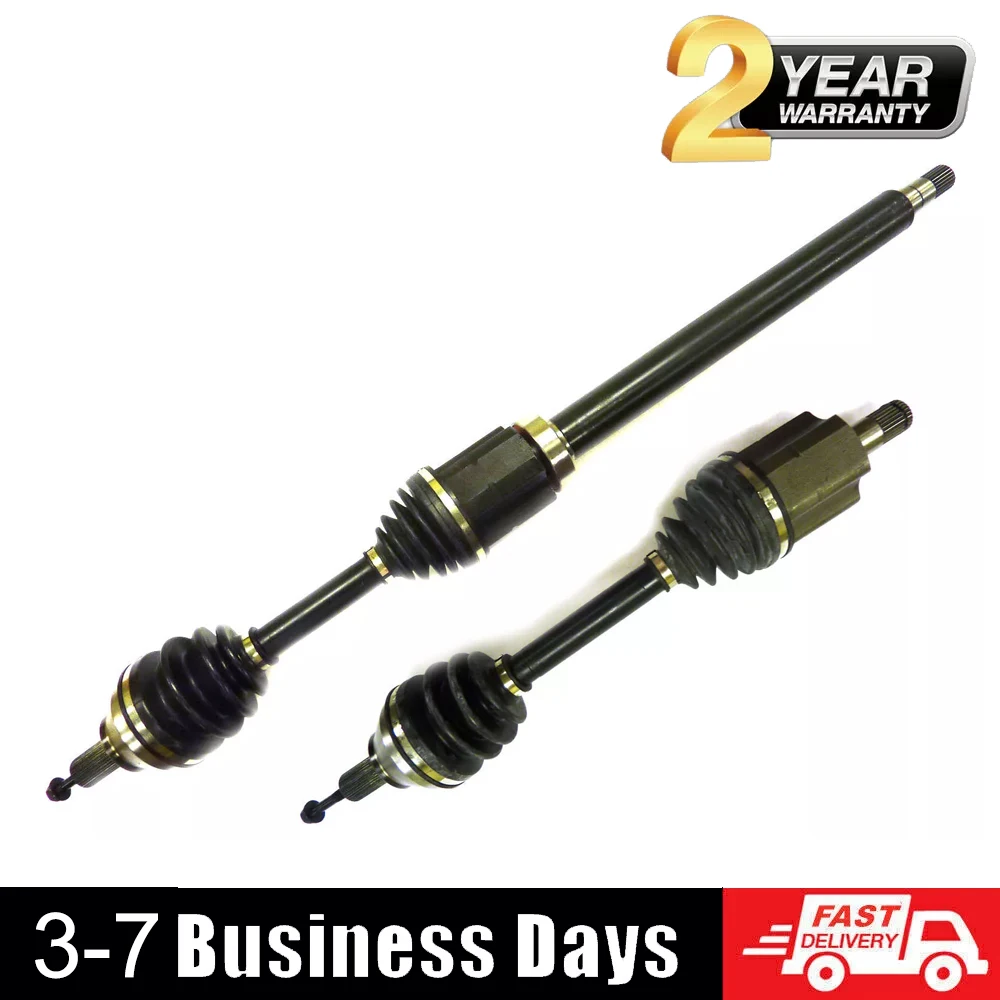 

2 New CV Axles Front Left Right For Volvo C70, V50, S40 FWD Automatic Only