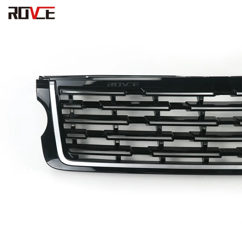 ROVCE Front Bumper Grille Racing Grills For Land Rover Range Rover Vogue  2013-2017 L405 Upgrade 2023 NEW Style Radiator Grille