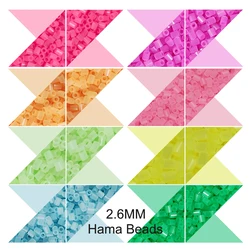 2.6mm Mini Beads 2000PCS Pixel Art Black White colors Fuse Beads for Kids Gift Hama Beads Diy Puzzles Iron Beads High Quality