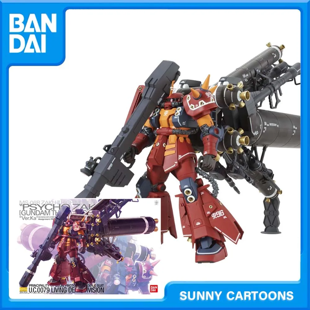 

Original Bandai Gundam Mg Psycho Zaku Ver.ka Anime Figure Action Model Toy Decoration Gift