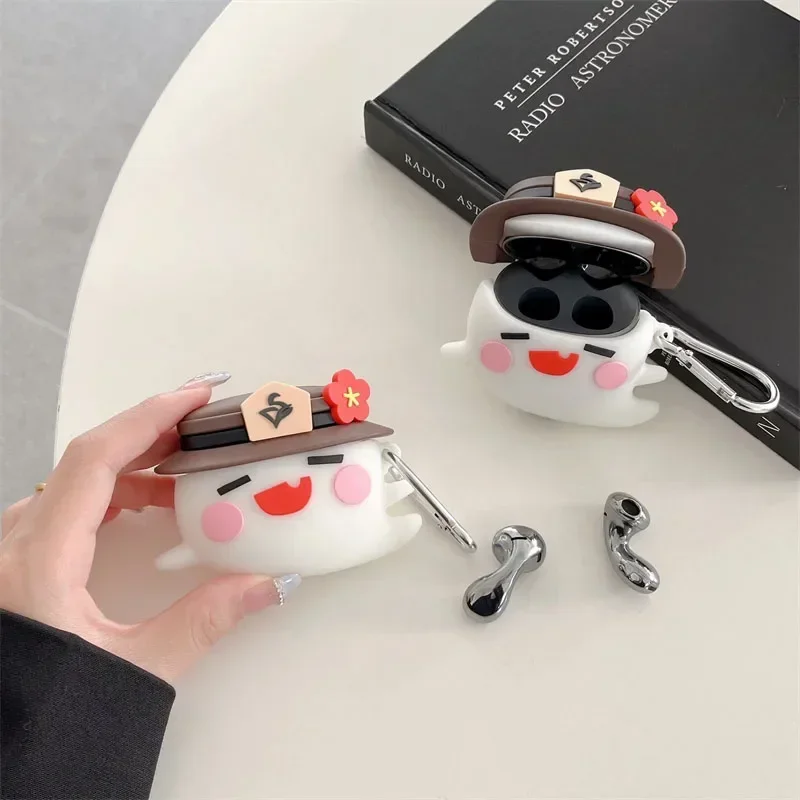 Cute Cartoon Anime Pig Silicone Case for HUAWEI FreeBuds 4 4i 5 5i Cover for HUAWEI Pro Pro2 Pro3 Protective SE 2 Shell SE2 Dog