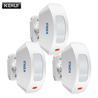KERUI P817 Wireless Infrared Detector Curtain Sensor PIR Detector Burglar Alarm System Motion Detector For KERUI Alarm System