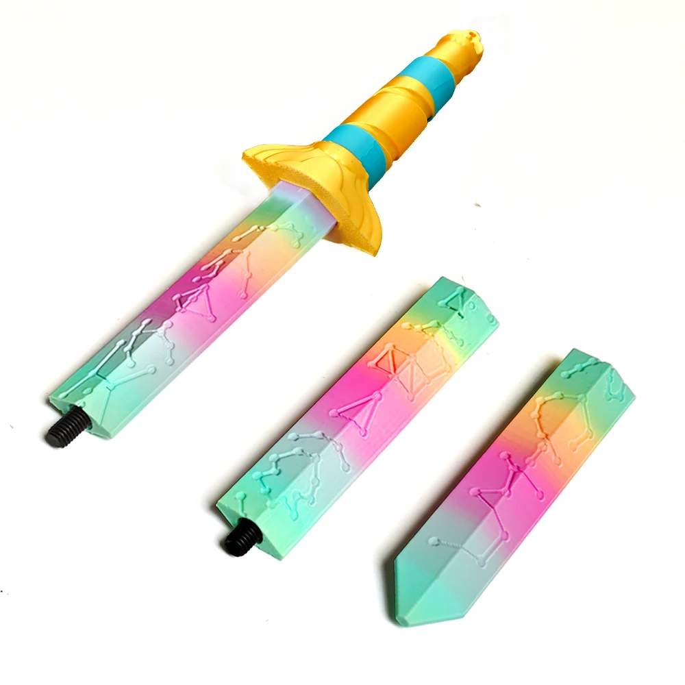 دعامة روممي السيف الطويلة المتوهجة - ملحق مثالي للعب الأدوار لمجموعات الصيادين والبنات والأعبود وإضافة أزياء الهالوين والكرنفال #6