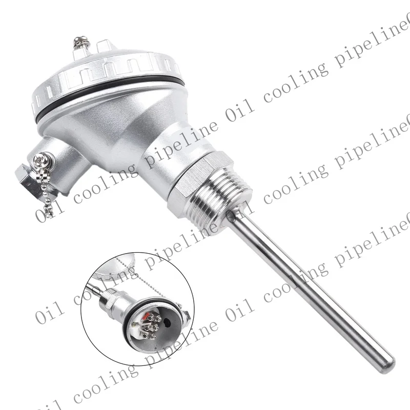 A+ Reliable PT100 Temperature Sensor Probe with NPT Thread Wide Measuring Range