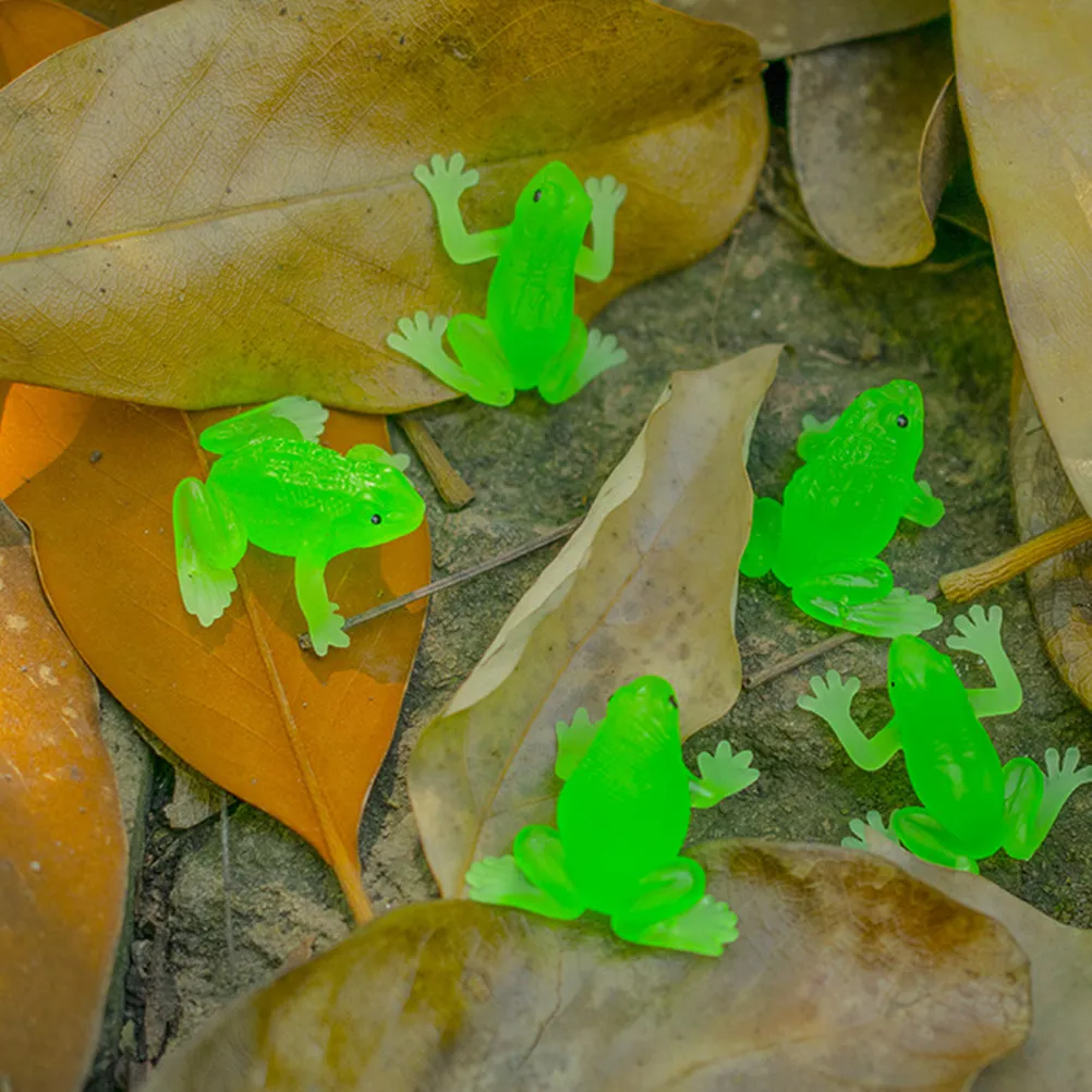 

20 шт. Декоративные фигурки лягушек ярких цветов, имитация лягушек для рабочего стола, дома, сада, обучения детей, забавные фигурки животных