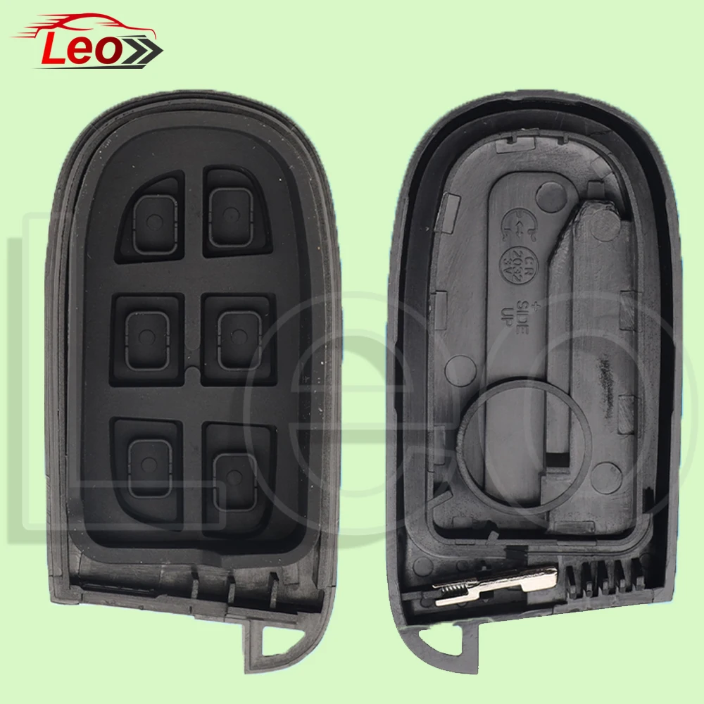 Leo GQ4-54T 46/4A-CHIP 433MHZ Kunci Remote Pintar Mobil untuk Jeep Cherokee Dodge Ram 1500 2500 3500 Durango Chrysler Tanpa Kunci