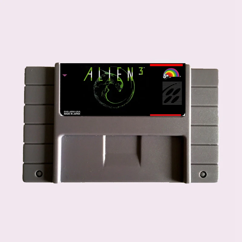 Alien 3 NTSC 16 Bit Big Gray Game Card For 46Pin USA Game Player