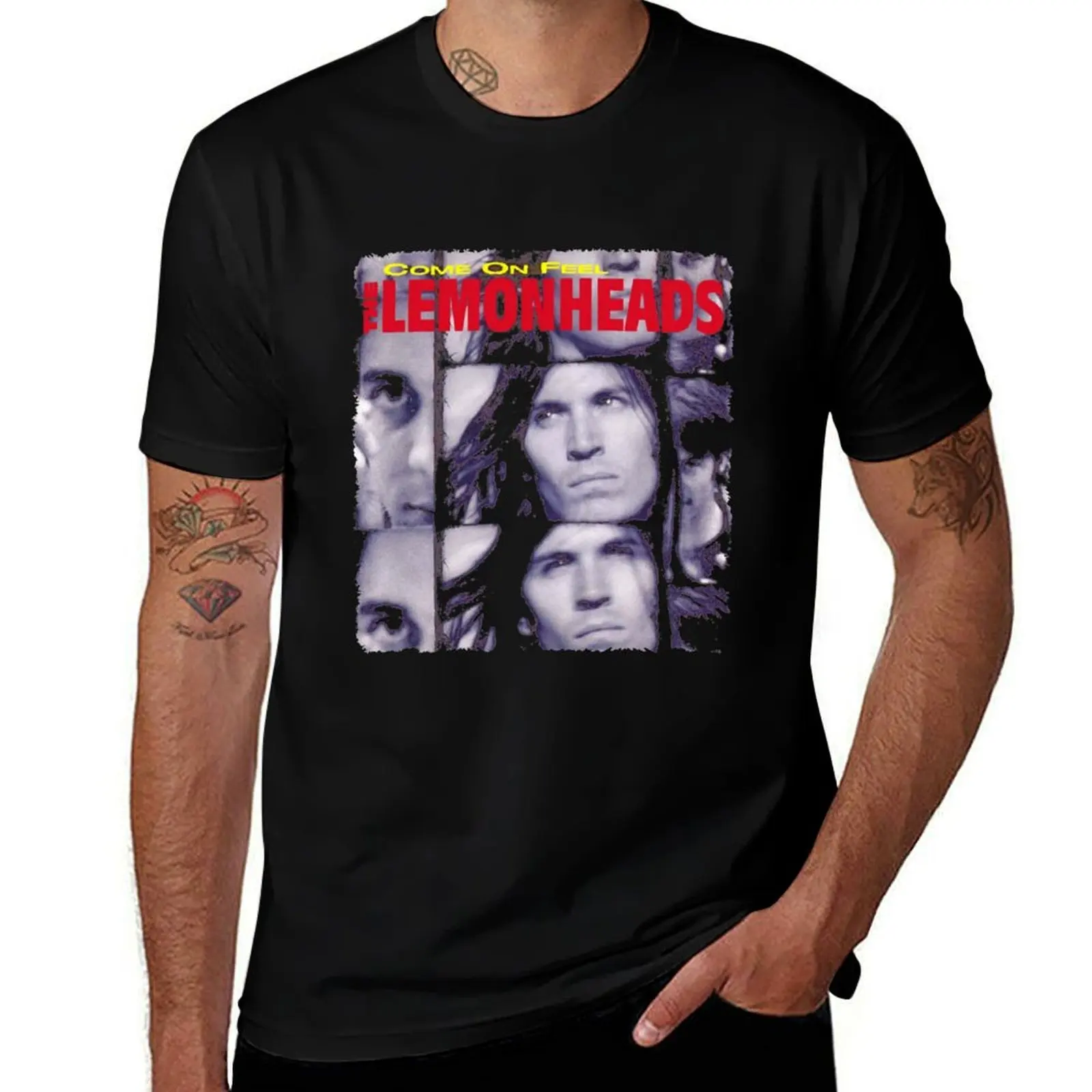 Look The Parsons Lemonheads Backyard Replica T-Shirt t shirts for man slim fit T-Shirt