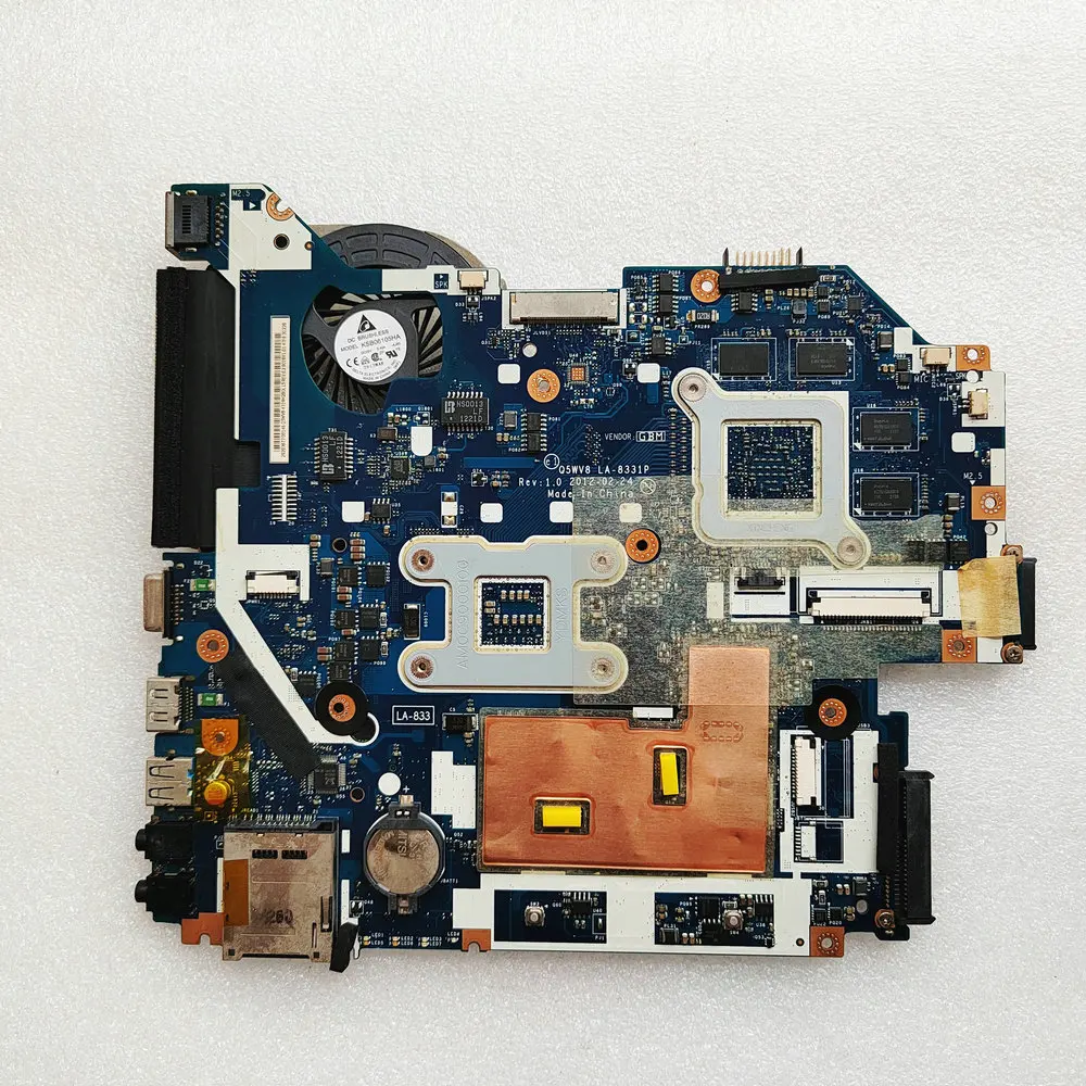 NBC1911001 NB.C1911.001 For acer aspire V3-551 V3-551G Laptop Motherboard Q5WV8 LA-8331P + CPU+Heatsink NB.C1911.001