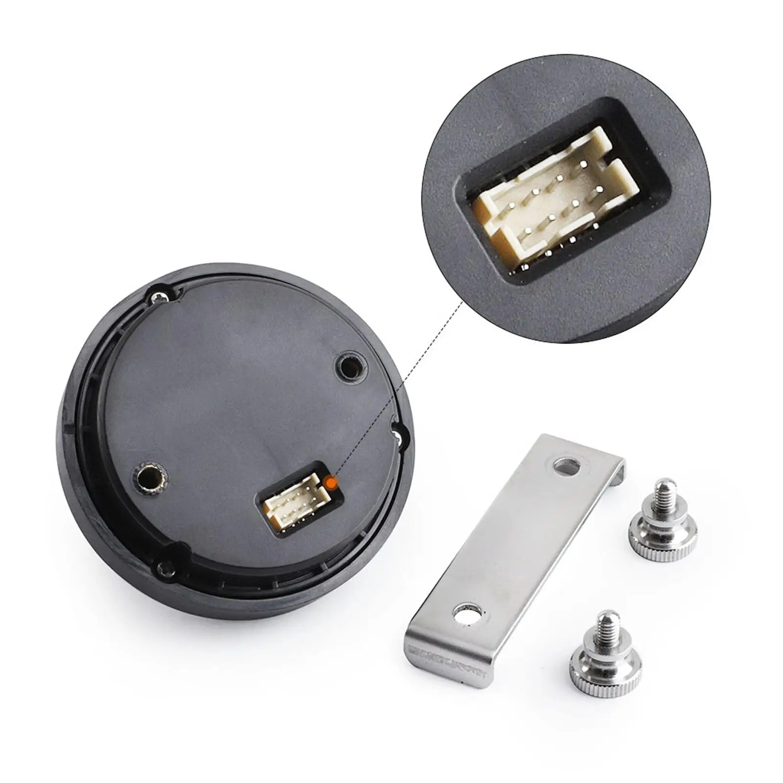 

Universal 2.5inch Water Temperature Gauge -Thin Anti-Vibration LED Display Electronic Water Temp Gauge Car & Truck Slim