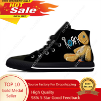 Korn Rock Band High Top Sneakers Mens Womens Teenager Casual Shoes Canvas Running Shoes 3D Printed Breathable Lightweight Shoe