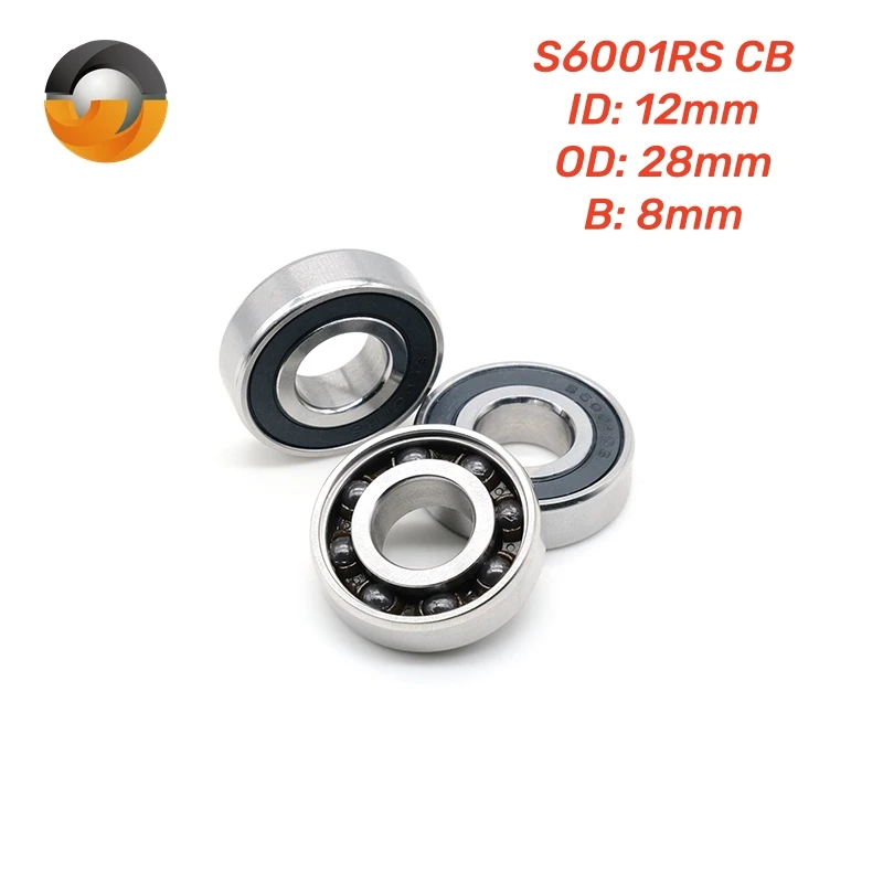 1/2Pcs Low Friction ABEC-9 Hybrid Ceramic Bearing 6802 6803 6900 6901 6902 6903 6000 6001 15267 17287 18307 24377 -2RS