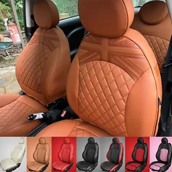 R55 R56 Customized Car Seat Cover Pad For MINI COOPER JCW Interior Leather Cushion Mat Accessories