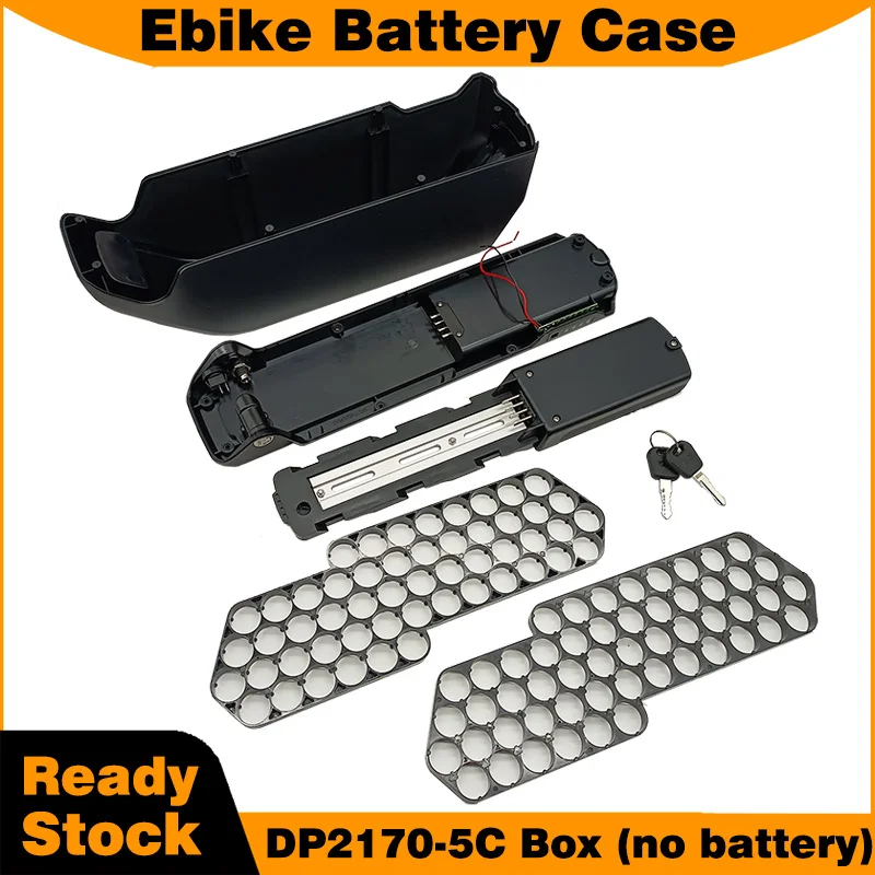 DP-2170-5C E-bike Battery Case 48V with 13S4P Nickel Strip with Battery Holder to Hold 52pcs 21700 Empty Box Without Battery