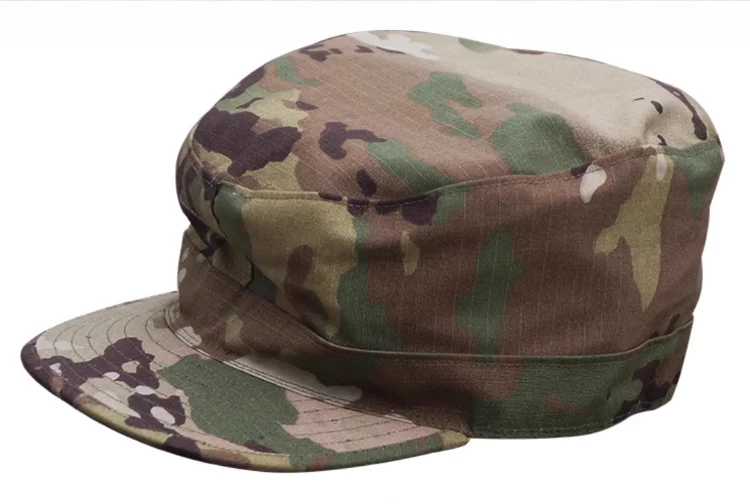 Original American OCP MC Camouflage Soldier Cap Duck Tongue Cap