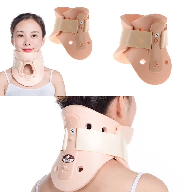 

1 шт. S/M/L бандаж для шеи, облегчение боли, ортез для шеи, иммобилайзер, брекеты для шеи, массажный шейный воротник