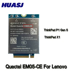 Huasj Quectel EM05-CE Wireless WAN CAT4 4G LTE Moudle FDD-LTE TDD-LTE For ThinkPad P1 Gen 5, X1 Extreme Gen 5